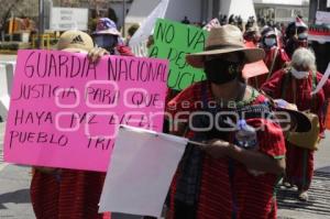 MANIFESTACIÓN CASETA  AMOZOC