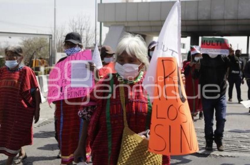 MANIFESTACIÓN CASETA  AMOZOC