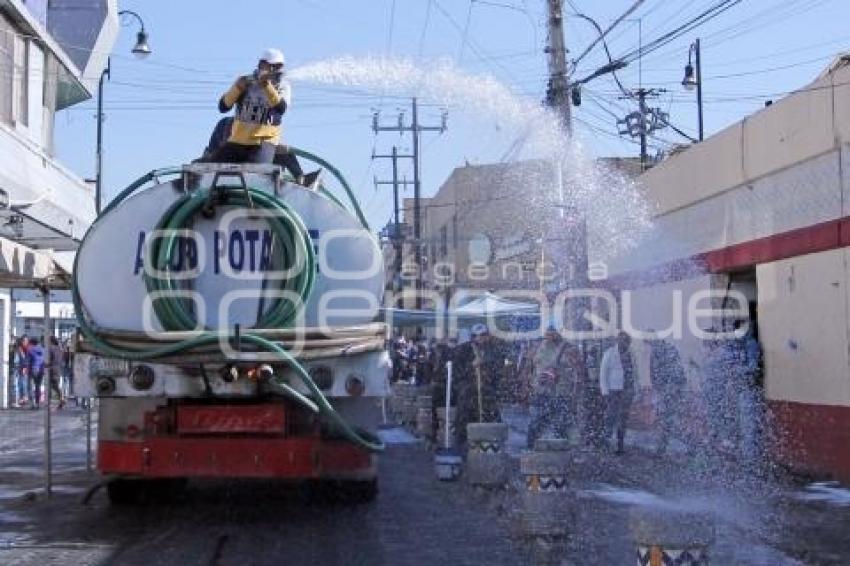 LIMPIEZA MERCADO 5 DE MAYO