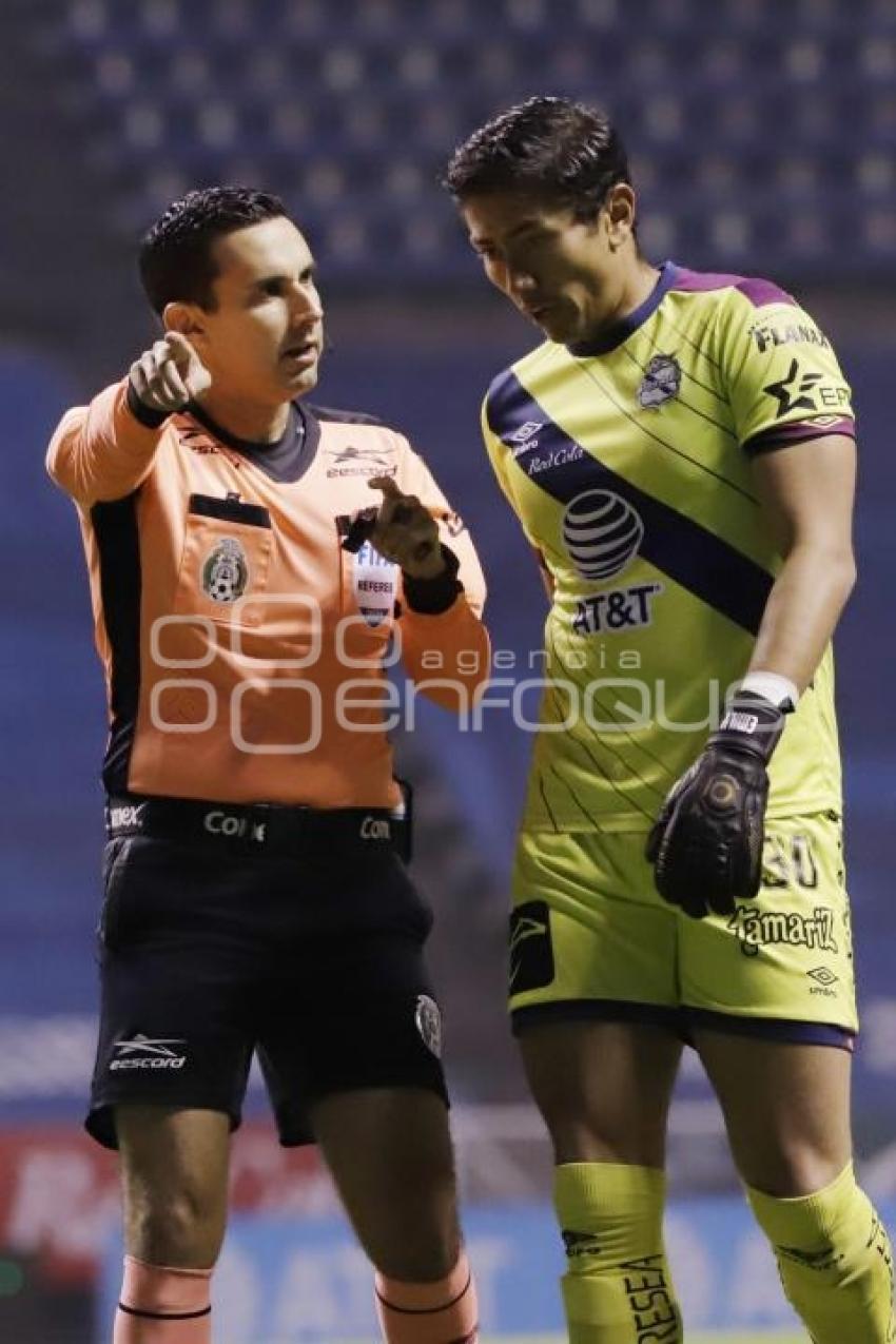 FÚTBOL . CLUB PUEBLA VS NECAXA