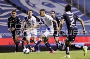 FÚTBOL . CLUB PUEBLA VS NECAXA