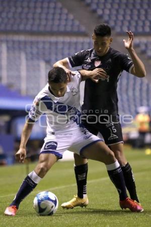 FÚTBOL . CLUB PUEBLA VS NECAXA