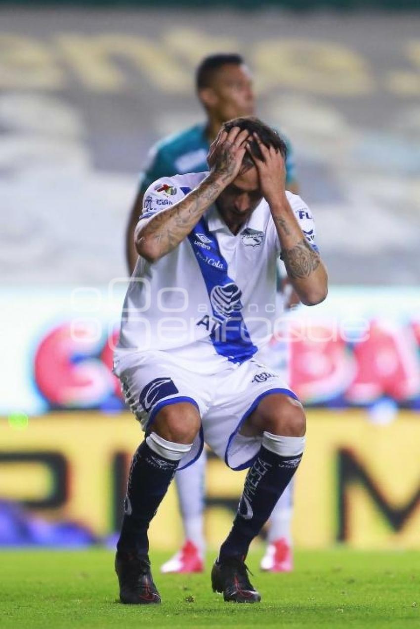 FÚTBOL . LEÓN VS CLUB PUEBLA