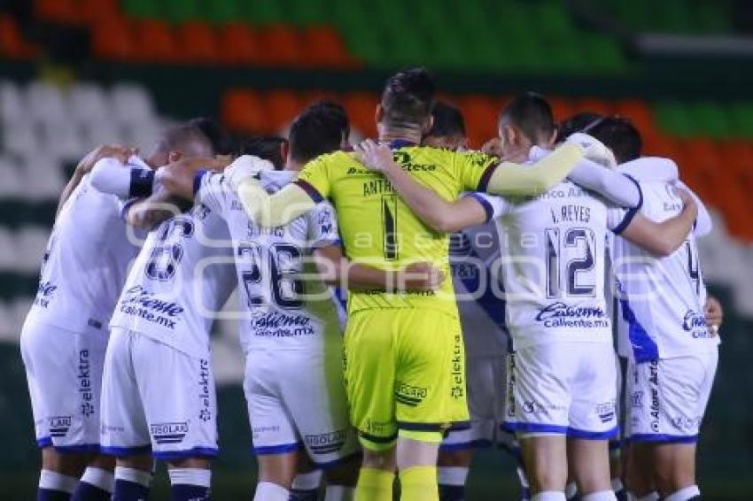 FÚTBOL . LEÓN VS CLUB PUEBLA
