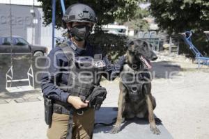 DÍA DE LA MUJER . POLICÍA