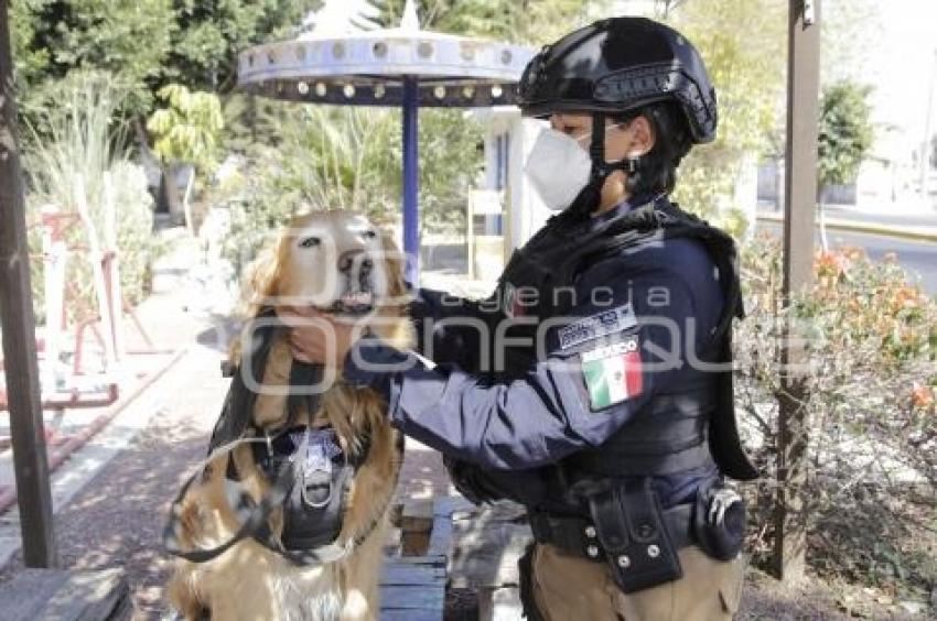 DÍA DE LA MUJER . POLICÍA