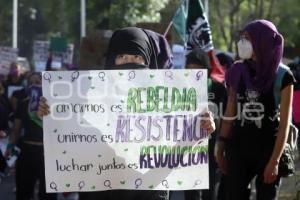 DÍA DE LA MUJER . PROTESTA