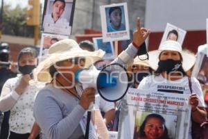 MANIFESTACIÓN . VOZ DE LOS DESAPARECIDOS