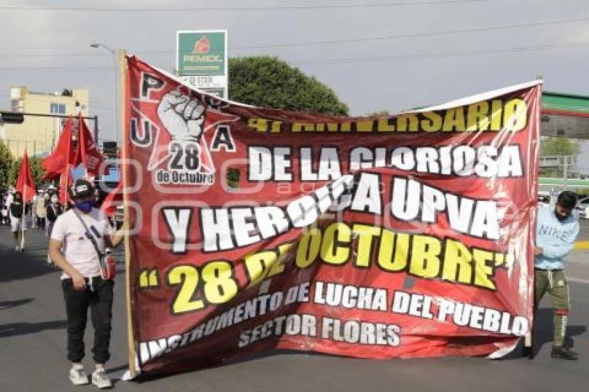 MANIFESTACIÓN 28 DE OCTUBRE 