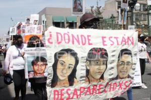 MANIFESTACIÓN . VOZ DE LOS DESAPARECIDOS