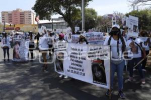 MANIFESTACIÓN . VOZ DE LOS DESAPARECIDOS