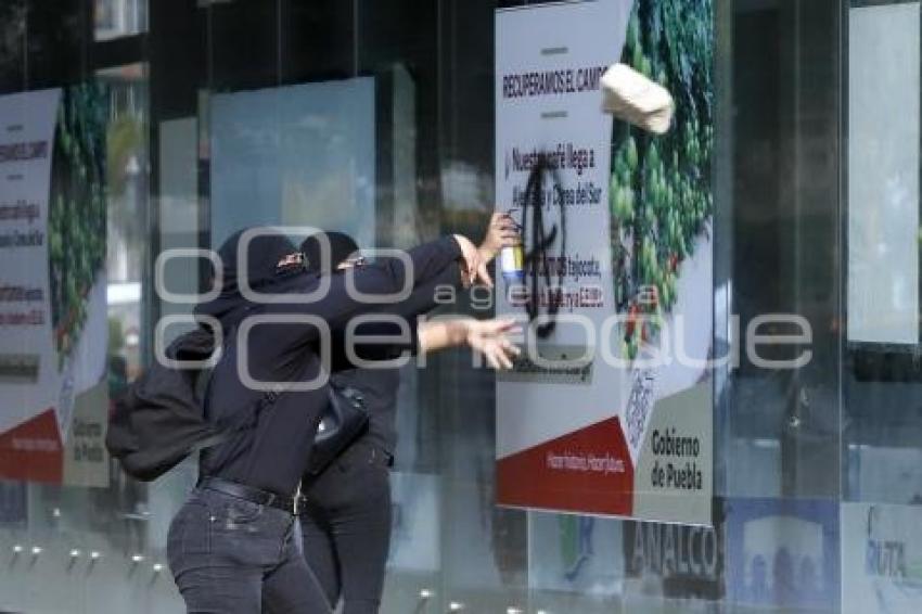 DÍA DE LA MUJER . PROTESTA