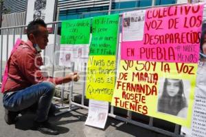 MANIFESTACIÓN . VOZ DE LOS DESAPARECIDOS