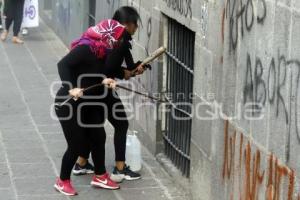 DÍA DE LA MUJER . PROTESTA