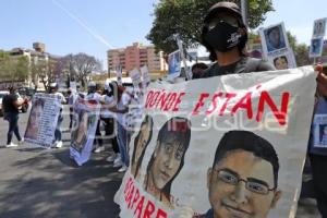 MANIFESTACIÓN . VOZ DE LOS DESAPARECIDOS