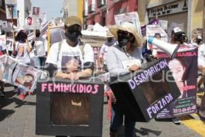 MANIFESTACIÓN . VOZ DE LOS DESAPARECIDOS