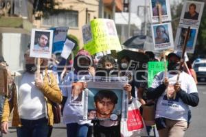 MANIFESTACIÓN . VOZ DE LOS DESAPARECIDOS