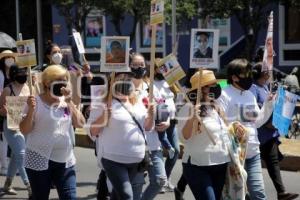 MANIFESTACIÓN . VOZ DE LOS DESAPARECIDOS