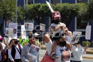 MANIFESTACIÓN . VOZ DE LOS DESAPARECIDOS