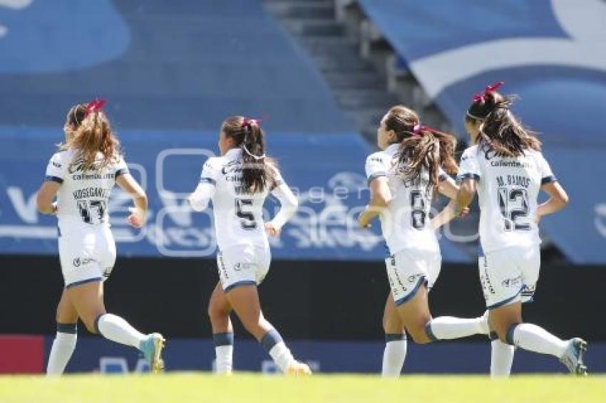 FUTBOL FEMENIL . CLUB PUEBLA VS SAN LUIS