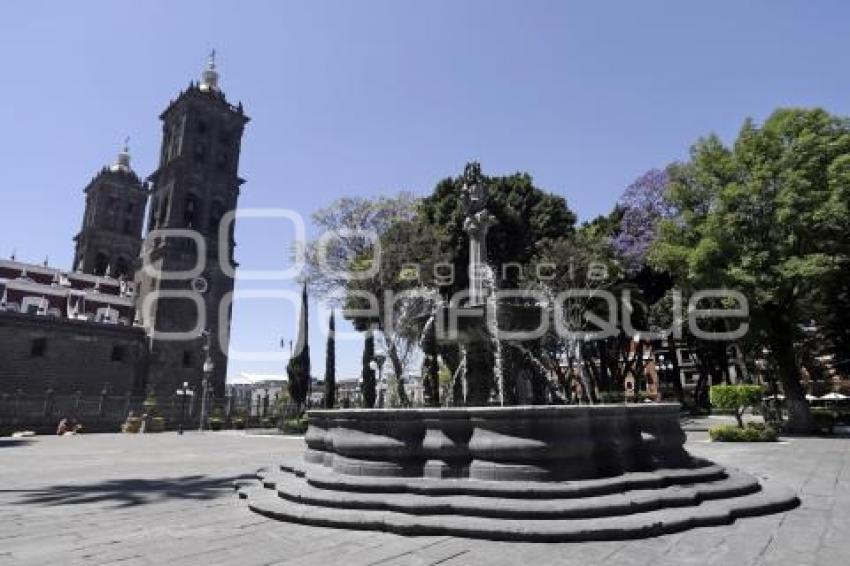 ZÓCALO . FUENTE SAN MIGUEL