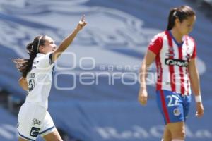 FUTBOL FEMENIL . CLUB PUEBLA VS SAN LUIS