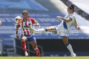 FUTBOL FEMENIL . CLUB PUEBLA VS SAN LUIS