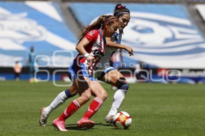 FUTBOL FEMENIL . CLUB PUEBLA VS SAN LUIS