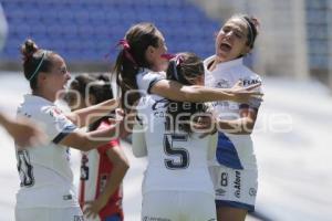 FUTBOL FEMENIL . CLUB PUEBLA VS SAN LUIS