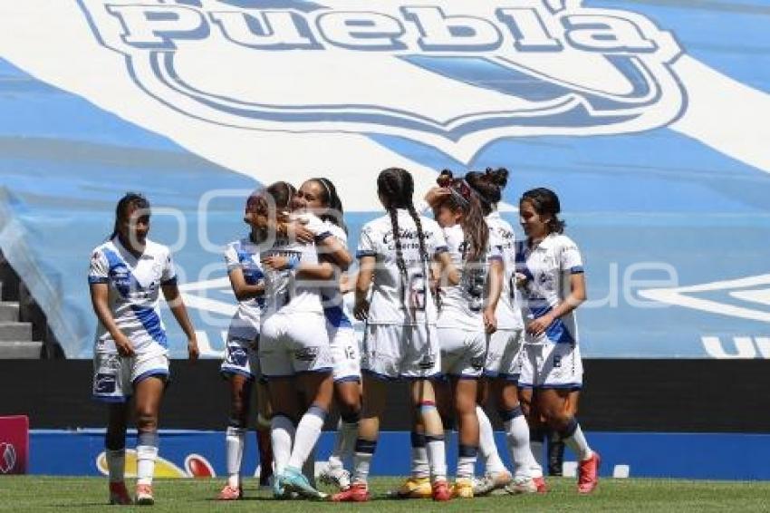 FUTBOL FEMENIL . CLUB PUEBLA VS SAN LUIS