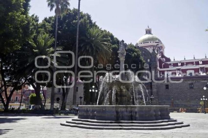 ZÓCALO . FUENTE SAN MIGUEL