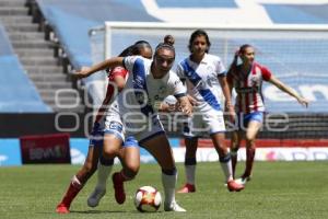 FUTBOL FEMENIL . CLUB PUEBLA VS SAN LUIS
