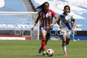FUTBOL FEMENIL . CLUB PUEBLA VS SAN LUIS