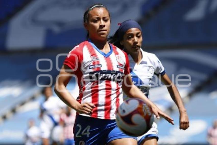FUTBOL FEMENIL . CLUB PUEBLA VS SAN LUIS