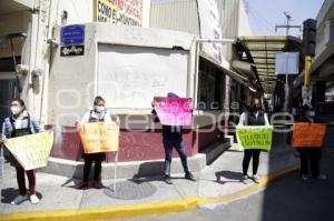 MANIFESTACIÓN LOCATARIOS AMALUCAN