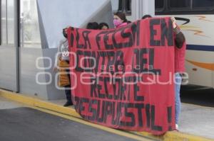 MANIFESTACIÓN CASETA VÍA ATLIXCAYOTL