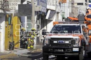 INCENDIO COLONIA SANTA MARÍA