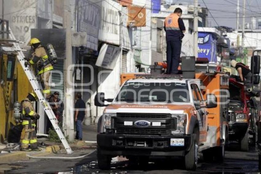 INCENDIO COLONIA SANTA MARÍA