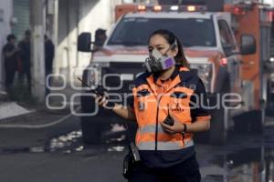 INCENDIO COLONIA SANTA MARÍA