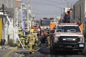 INCENDIO COLONIA SANTA MARÍA