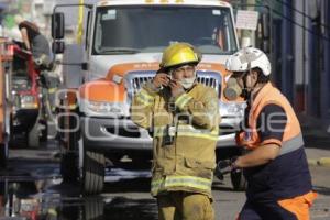 INCENDIO COLONIA SANTA MARÍA