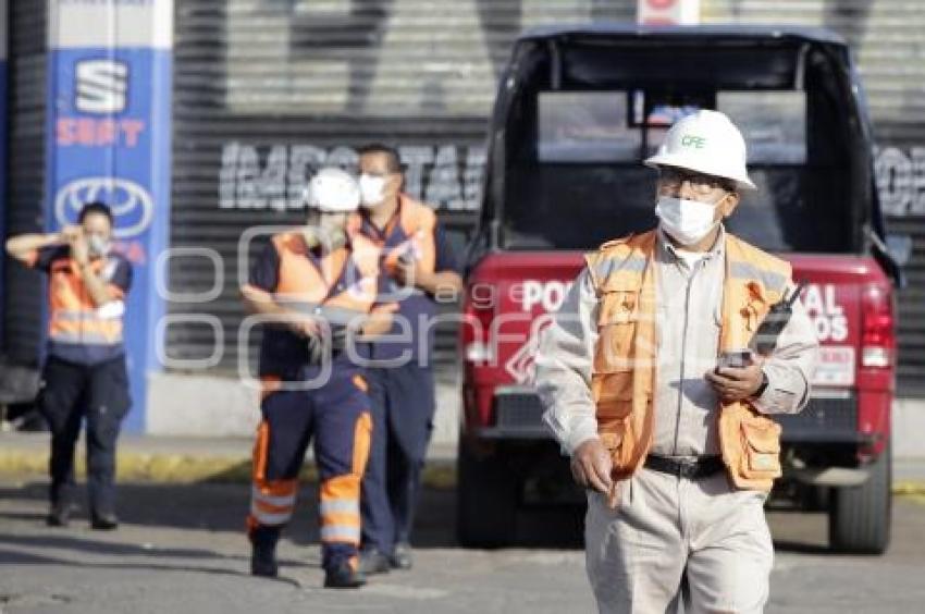 INCENDIO COLONIA SANTA MARÍA