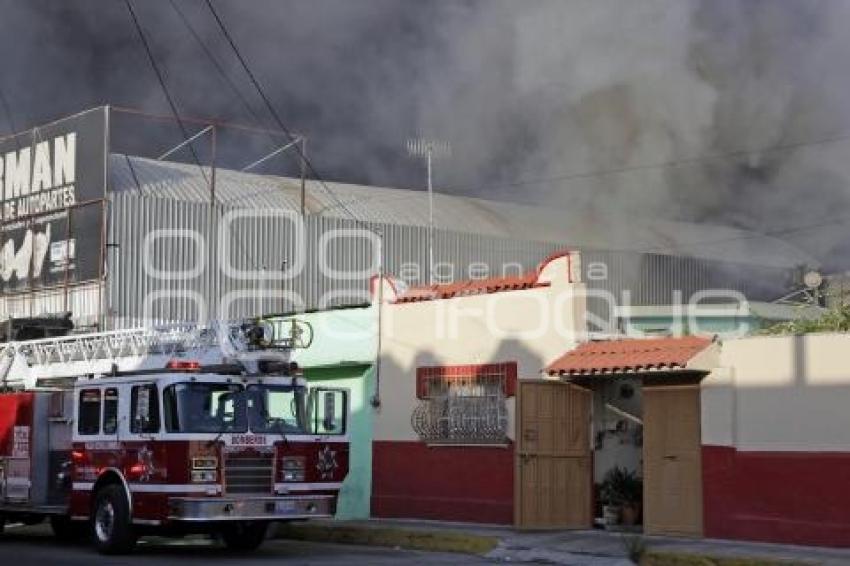 INCENDIO COLONIA SANTA MARÍA