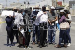 MANIFESTACIÓN . VECINOS SANTA CATARINA