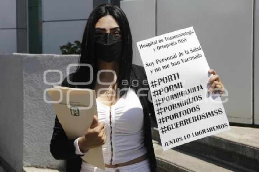 MANIFESTACIÓN . PERSONAL DE SALUD