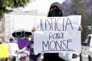 MANIFESTACIÓN . JUSTICIA PARA MONSERRAT