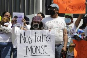 MANIFESTACIÓN . JUSTICIA PARA MONSERRAT