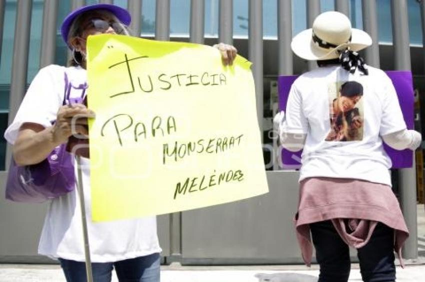 MANIFESTACIÓN . JUSTICIA PARA MONSERRAT