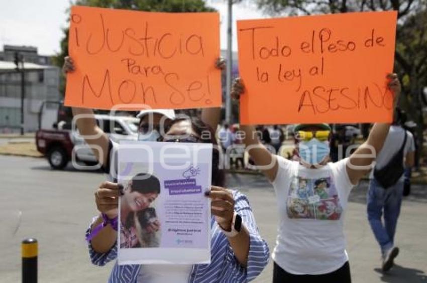 MANIFESTACIÓN . JUSTICIA PARA MONSERRAT