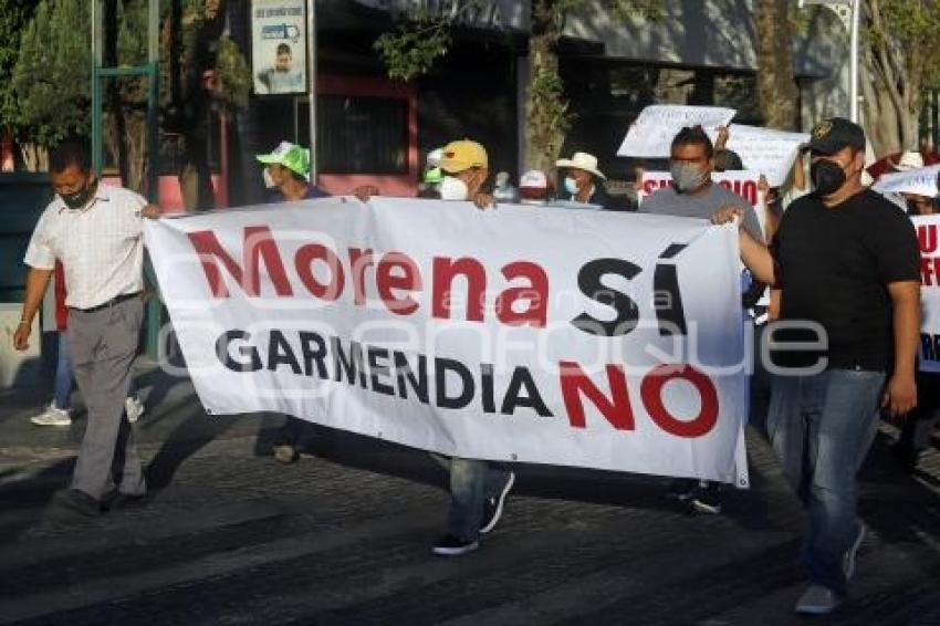 MORENA . MARCHA POR LA DIGNIDAD